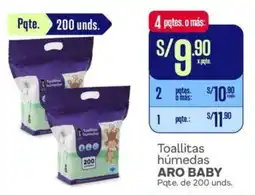 Makro Aro baby toallitas húmedas pqte. oferta