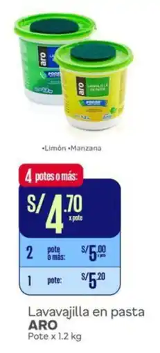 Makro Aro lavavajilla en pasta pote oferta