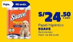 Makro Suave papel higiénico resistemax pqte. oferta