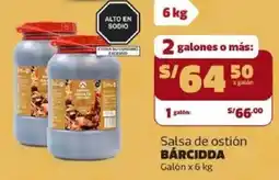 Makro Bárcidda salsa de ostión galón oferta