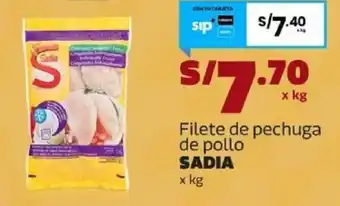 Sadia filete de pechuga de pollo