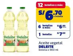 Makro Deleite aceite vegetal botella oferta