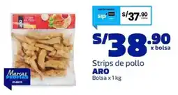 Makro Aro strips de pollo bolsa oferta
