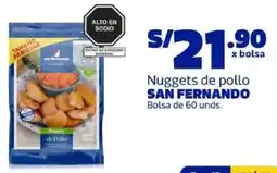 Makro San fernando nuggets de pollo bolsa oferta