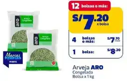Makro Aro arveja congelada bolsa oferta