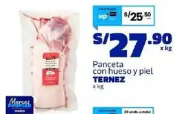 Makro Ternez panceta con hueso y piel oferta