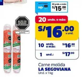 Makro La segoviana carne molida oferta