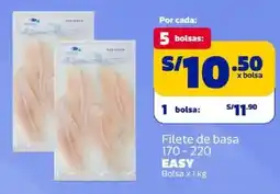 Makro Easy filete de basa 170-220 bolsa oferta