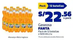 Makro Fanta gaseosa oferta