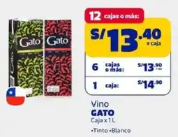 Makro Gato vino caja oferta