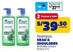 Makro Head & shoulders shampoo anticaída romero frasco oferta