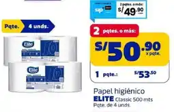Makro Elite papel higiénico classic oferta