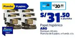 Makro Aro papel higiénico premium oferta