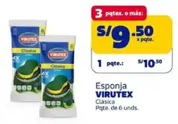Makro Virutex esponja clásica oferta