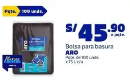 Makro Aro bolsa para basura oferta