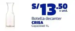 Makro Crisa botella decanter oferta