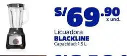 Makro Blackline licuadora oferta