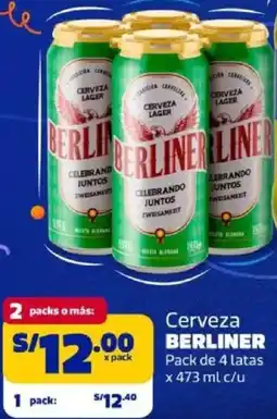Makro Berliner cerveza pack oferta