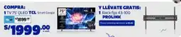 Makro Tcl tv 75' qled smart google oferta
