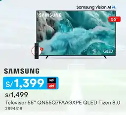Oechsle Samsung televisor 55" oferta