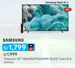 Oechsle Samsung televisor 65" oferta