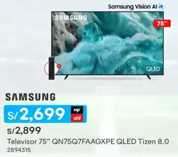 Oechsle Samsung televisor 75" oferta