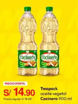 Metro Cocinero twopack aceite vegetal oferta