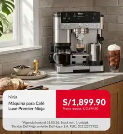 Sodimac Ninja máquina para café luxe premier oferta