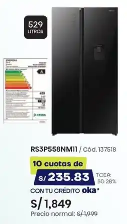 Hiraoka Oka con tu crédito oferta