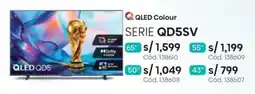 Hiraoka Hisense qled serie qd5sv 65" oferta