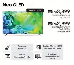 Hiraoka Samsung neo qled 65" oferta