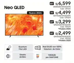 Hiraoka Samsung neo qled 85" oferta