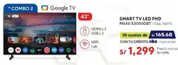 Hiraoka Miray smart tv 43" oferta