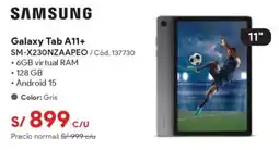 Hiraoka Samsung galaxy tab A11+ oferta