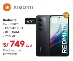 Hiraoka Xiaomi redmi 15 oferta