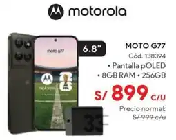 Hiraoka Motorola moto G77 oferta