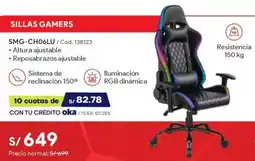 Hiraoka Sillas gamers oferta