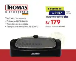Hiraoka Thomas elektrogeräte TH-210 oferta