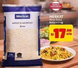 MaxiAhorro Merkat arroz extra bolsa oferta