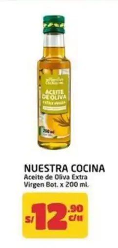 MaxiAhorro Nuestra cocina aceite de oliva extra virgen bot. oferta
