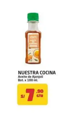 MaxiAhorro Nuestra cocina aceite de ajonjoli bot. oferta
