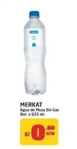 MaxiAhorro Merkat agua de mesa sin gas bot. oferta