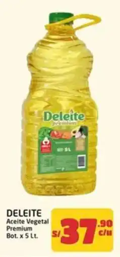 MaxiAhorro Deleite aceite vegetal premium bot. oferta