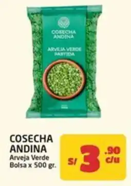 MaxiAhorro Cosecha andina arveja verde bolsa oferta