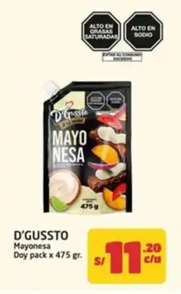 MaxiAhorro D'gussto mayonesa doy pack oferta