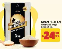 MaxiAhorro Gran chalán arroz extra añejo bolsa oferta