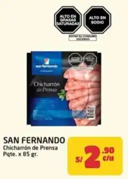 MaxiAhorro San fernando chicharrón de prensa pqte. oferta