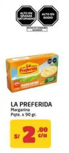 MaxiAhorro La preferida margarina pqte. oferta