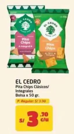 MaxiAhorro El cedro pita chips clásicos/ integrales bolsa oferta
