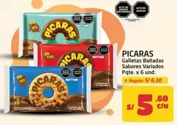 MaxiAhorro Picaras galletas sabores variados pqte. oferta